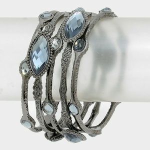 Marquise Crystal bangles